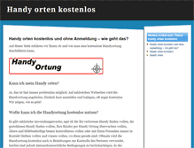 Tablet Screenshot of handy-orten-kostenlos.org